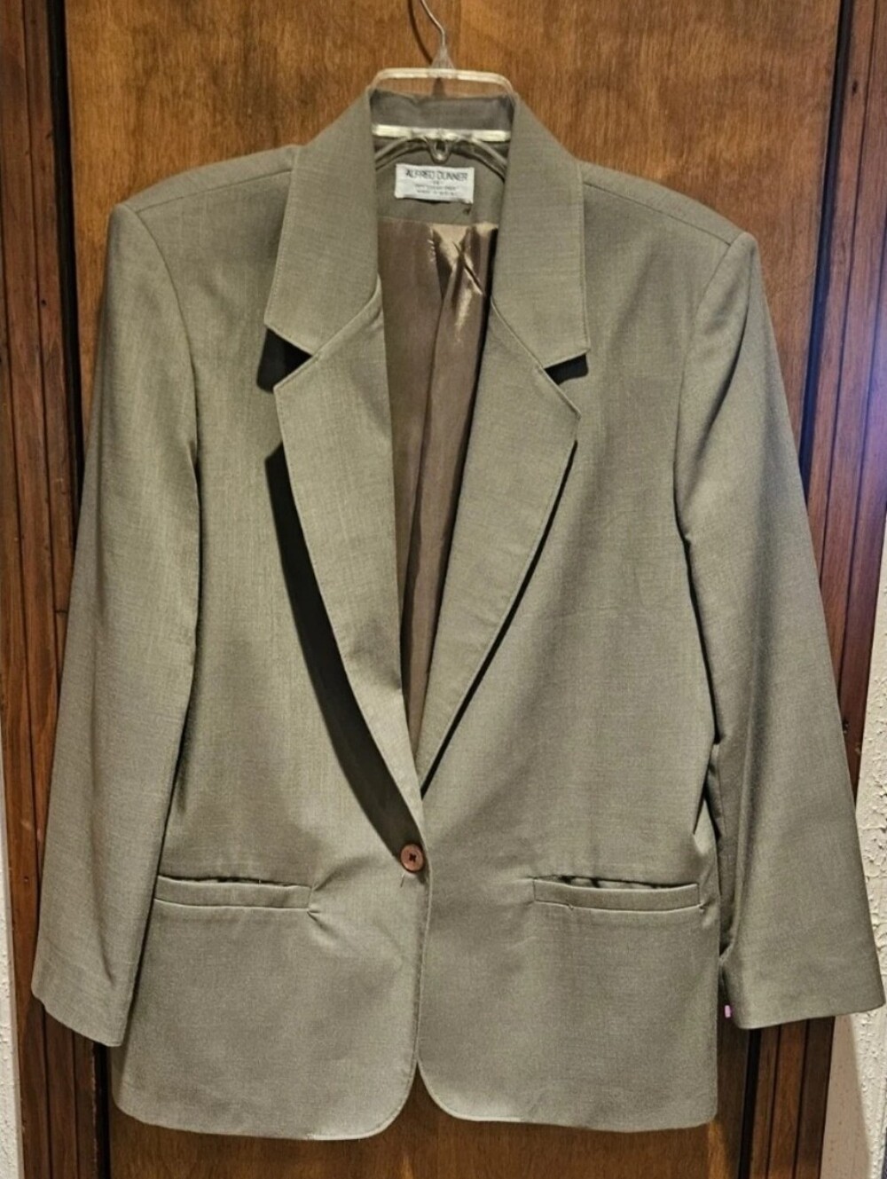 Alfred Dunner  Blazer Women's Blazer Jacket 1 Button Size 14